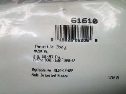 *NEW* 0810 Fel-Pro Throttle Body Gasket 61610