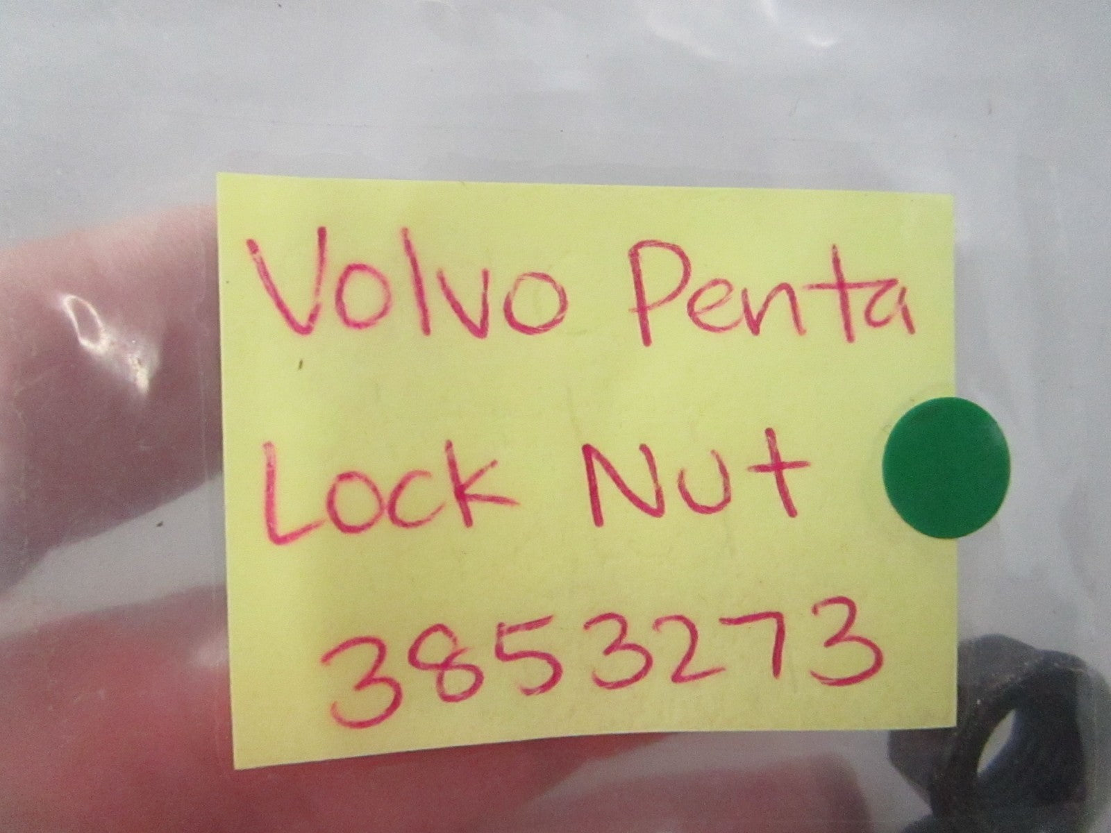 NEW OEM (LOT OF 2) 3853273 Volvo Penta Lock Nut 0810