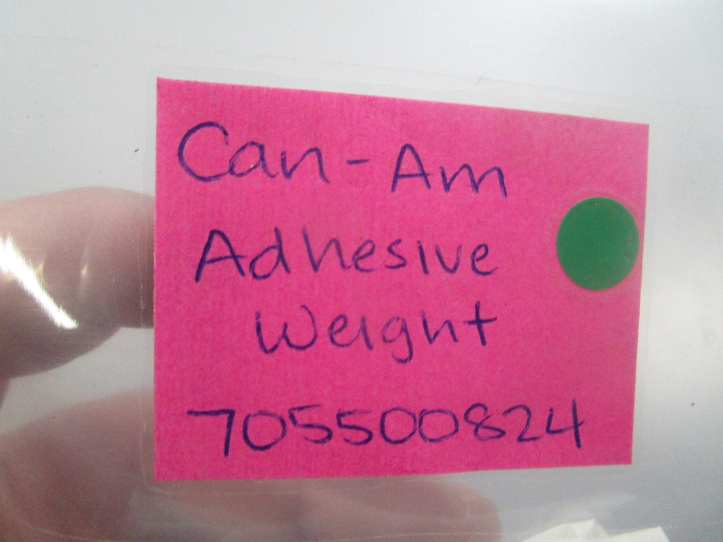 NEW OEM 705500824 Can-Am Adhesive Weight 0810