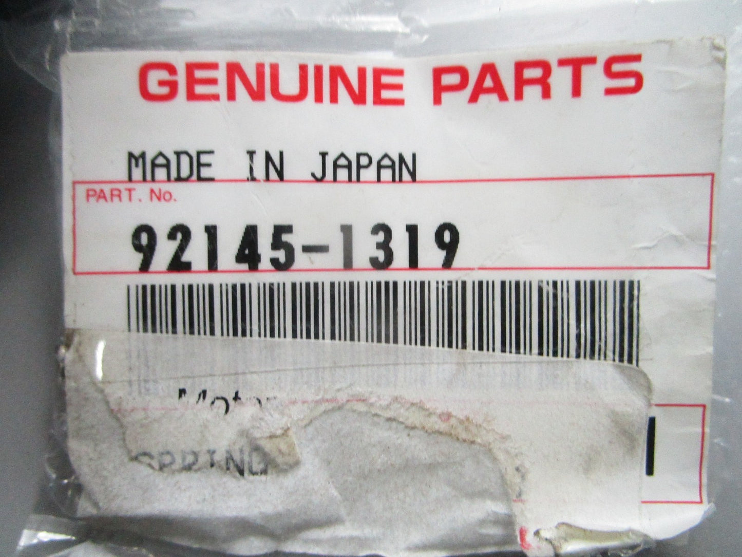 NEW OEM Kawasaki 92145-1319 Spring 0810