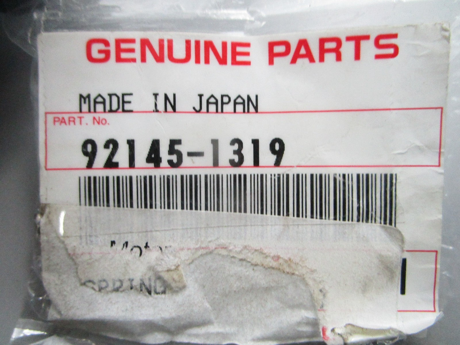 NEW OEM Kawasaki 92145-1319 Spring 0810