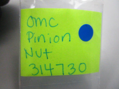 NEW OEM 314730 0314730 OMC Johnson Evinrude Pinion Nut 0810