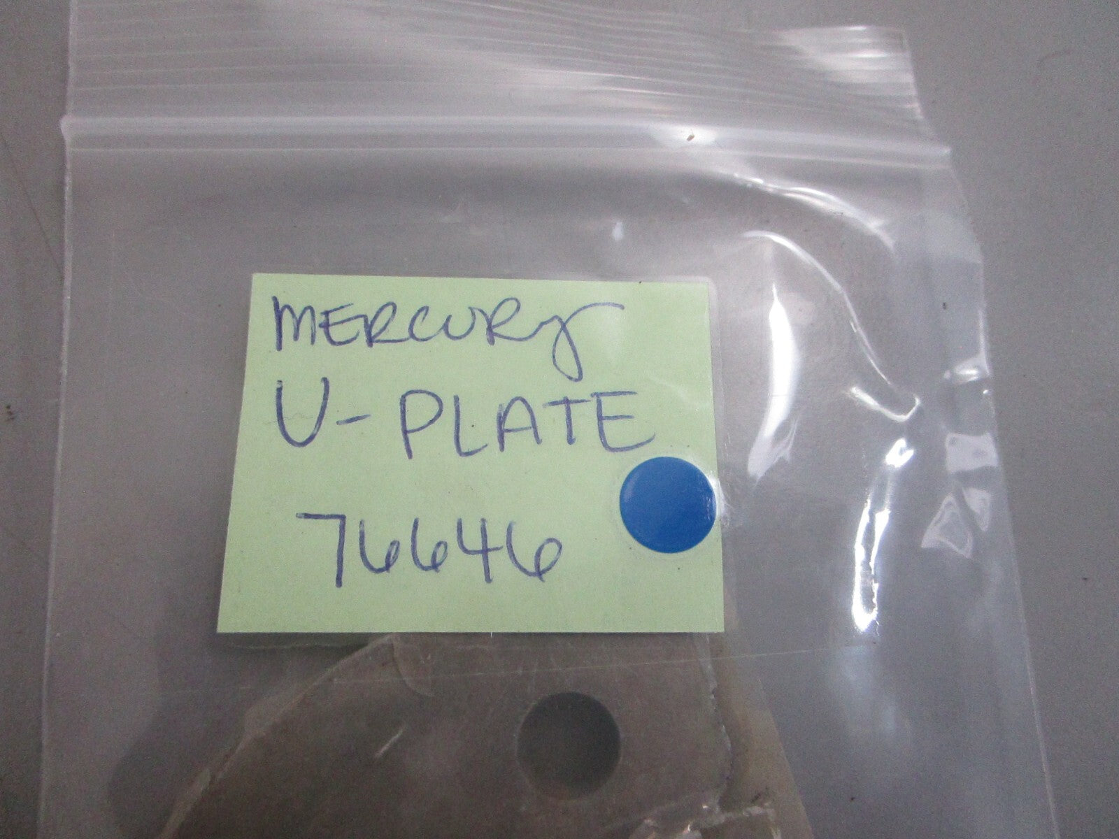 *NEW OEM* 0810 Mercury Quicksilver U-Plate 76646