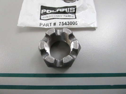 NEW OEM 7543005 Polaris Castle Nut 0810