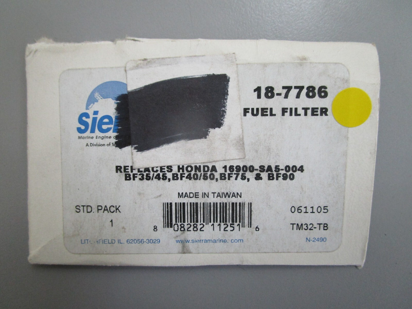 *NEW* 0810 Sierra Fuel Filter 18-7786 Replaces: Honda 16900-SA5-004