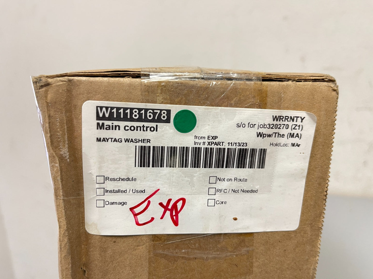 Whirlpool NEW OEM Electronic Control Board W11181678 Washer Dryer Combo 0720