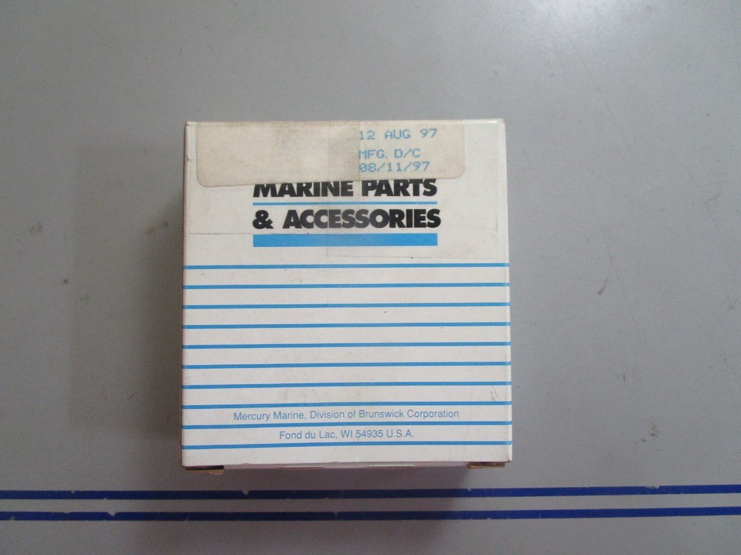 *NEW OEM* 0810 Mercury Quicksilver 6 Piston Ring Set 39-19721A 2