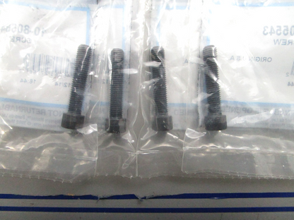 *NEW OEM* (LOT OF 4) 0810 Mercury Quicksilver Screw 10-805543