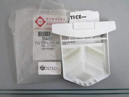 NEW OEM 384493 Whirlpool Lint Filter 0820