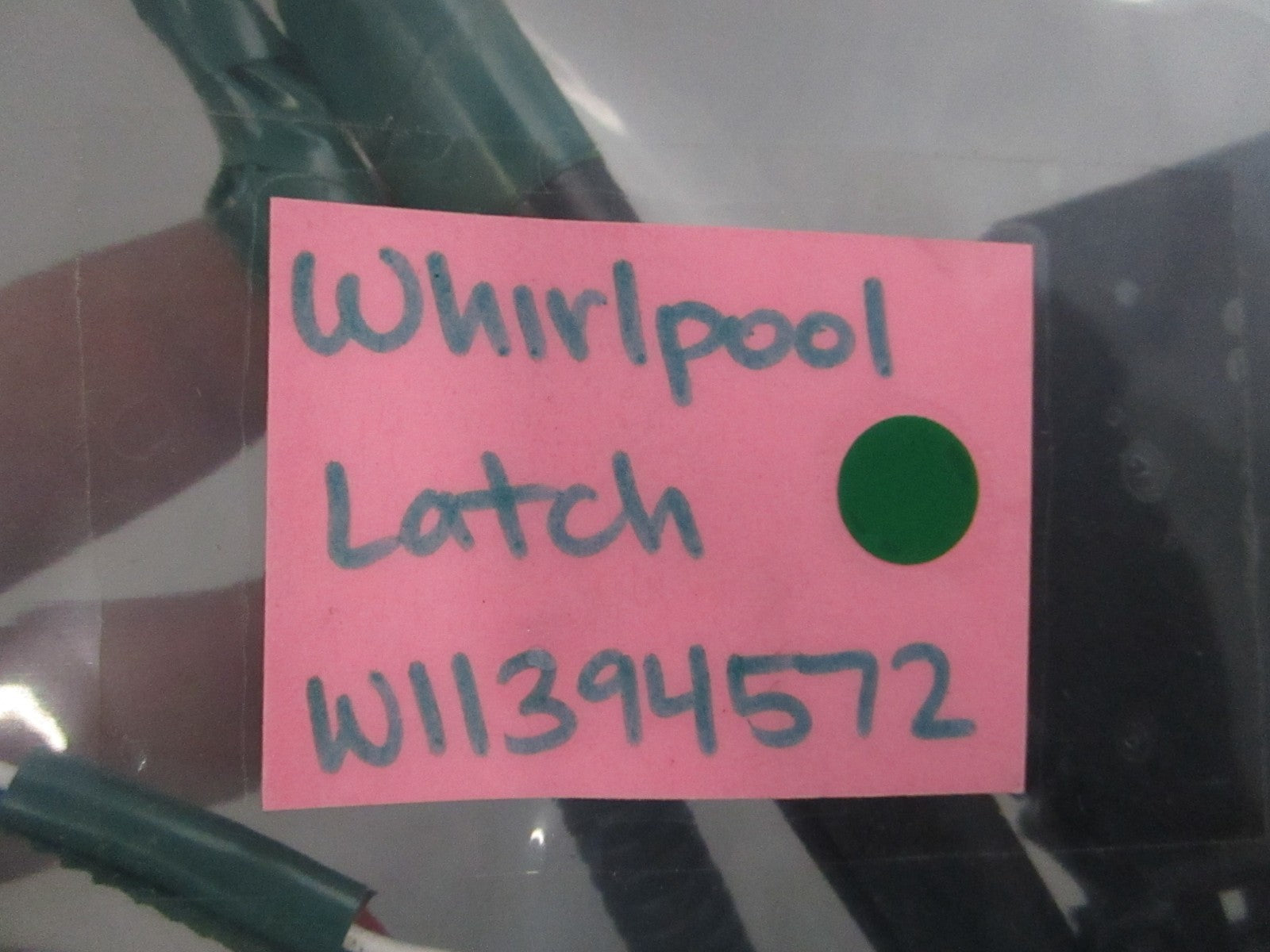 NEW OEM W11394572 Whirlpool Latch 0810