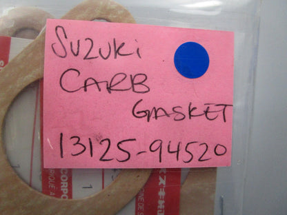 NEW OEM (LOT OF 2) 13125-94520 Suzuki Carburetor Gasket 0810