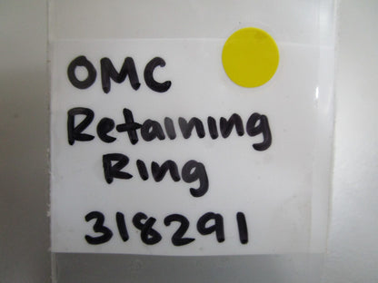 *NEW OEM* (LOT OF 2) 0810 OMC Johnson Evinrude Retaining Ring 318291 0318291