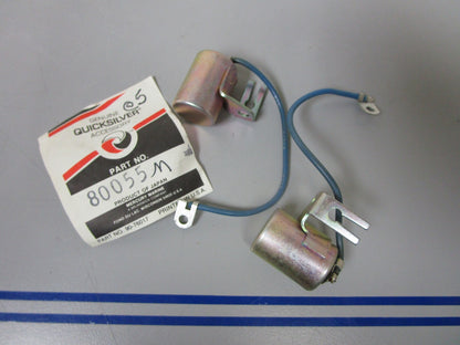 *NEW OEM* (LOT OF 2) 0810 Mercury Quicksilver Condenser 80055M