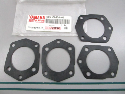 NEW OEM (LOT OF 4) 6E5-24434-02-00 Yamaha Body Gasket 0810