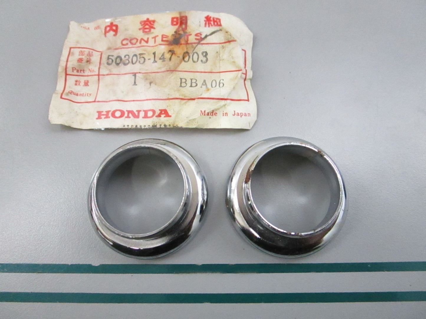 NEW OEM (LOT OF 2) 50305-147-003 Honda Steering Ball Race 0810