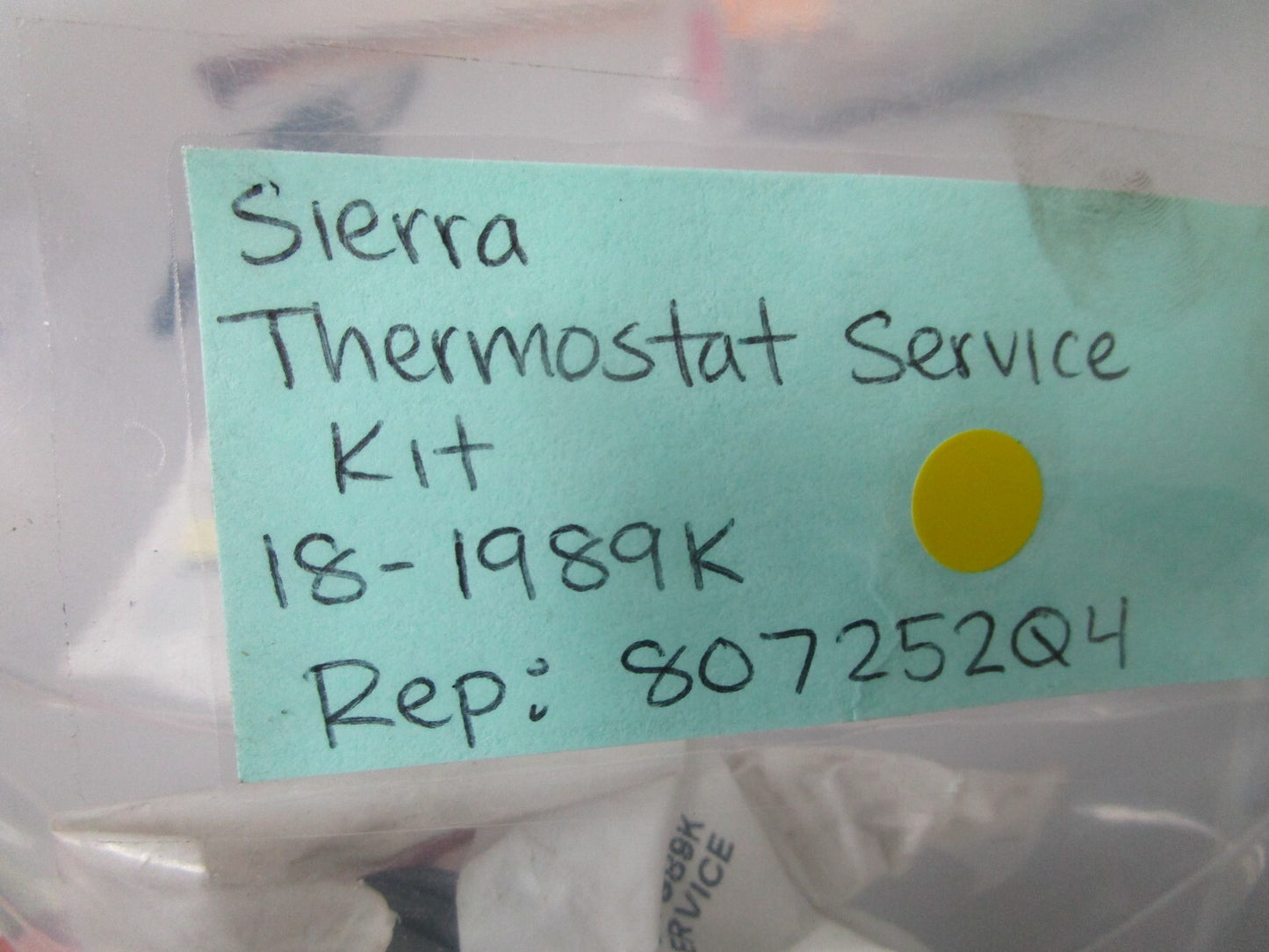 *NEW* 0810 Sierra Thermostat Service Kit 18-1989K Replaces: 80725204