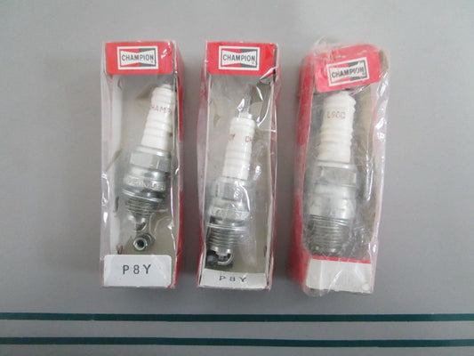 NEW OEM (LOT OF 3) P8Y Champion Spark Plug 0820