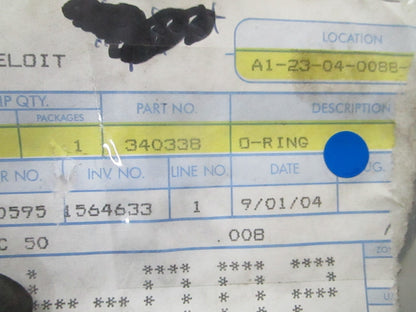 *NEW OEM* 0810 OMC Johnson Evinrude O-Ring 340338 0340338