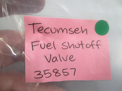 NEW OEM 35857 Tecumseh Fuel Shut Off Valve 0810
