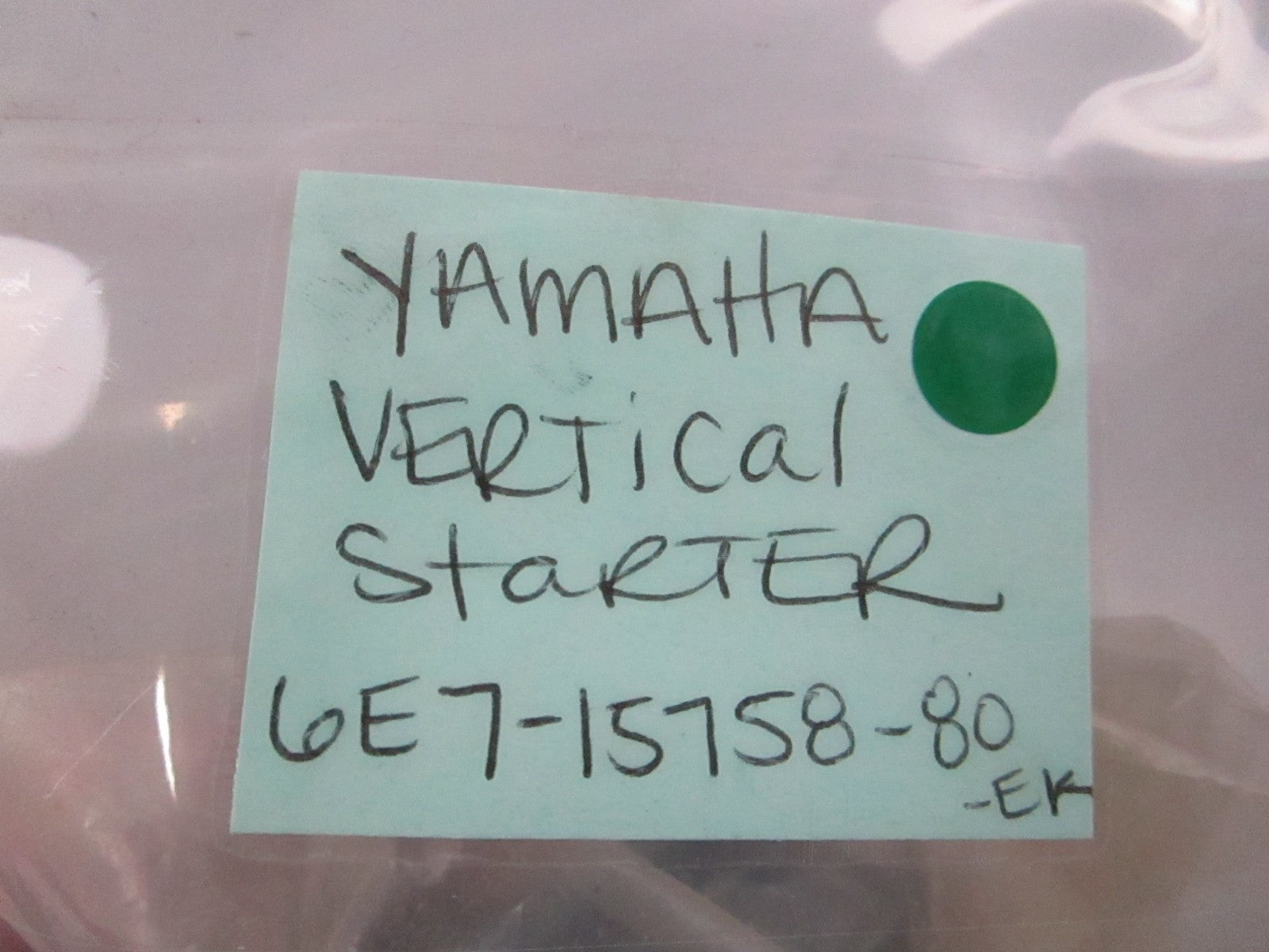 NEW OEM 6E7-15758-80-EK Yamaha Vertical Starter 0810