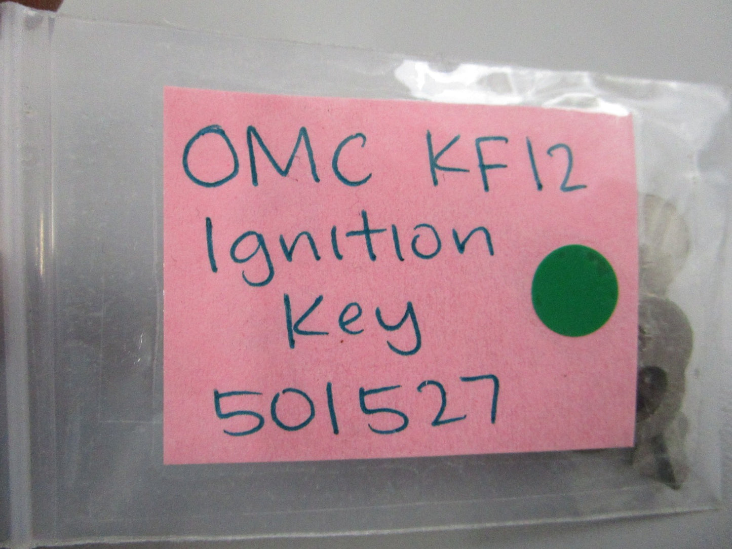 NEW OEM (LOT OF 2) 501527 0501527 OMC Johnson Evinrude KF 12 Ignition Key 0810
