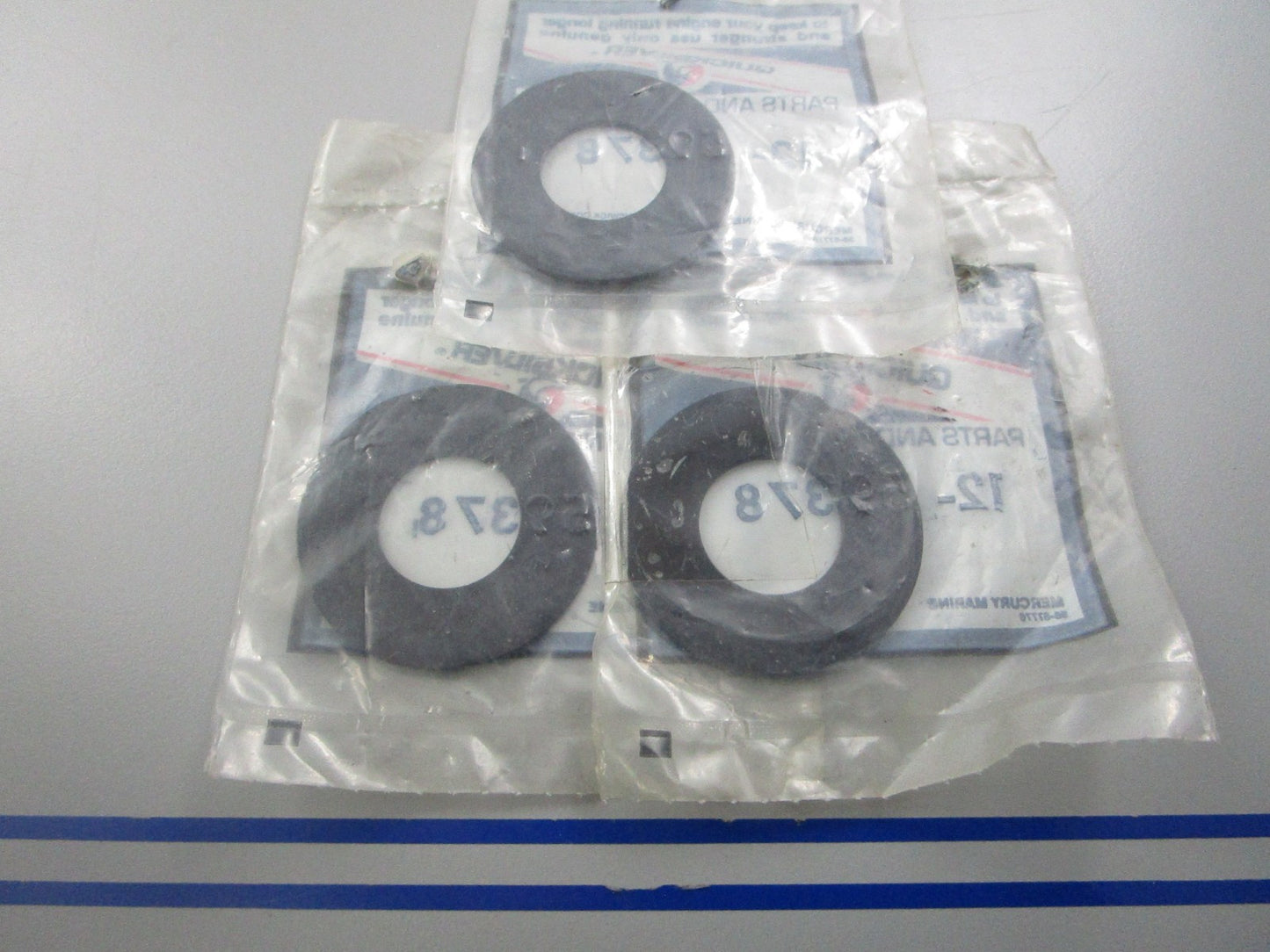 *NEW OEM* (LOT OF 3) 0810 Mercury Quicksilver Washer 12-59378