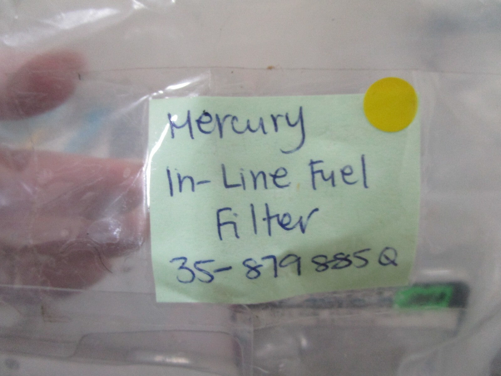 *NEW OEM* 0750 Mercury Quicksilver IN-LINE FUEL FILTER 35-879885Q