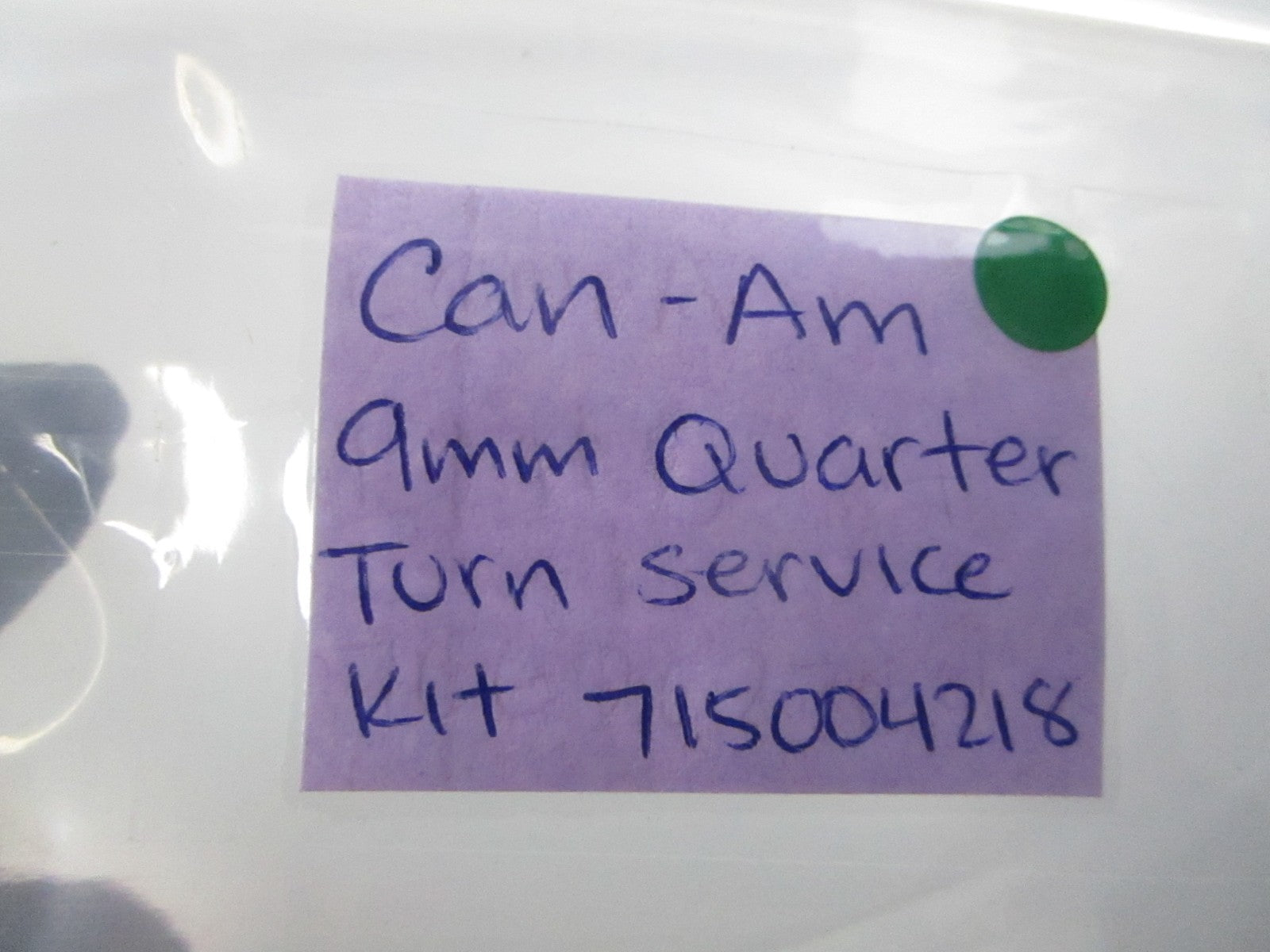NEW OEM 715004218 Can-Am 9mm Quarter Turn Service Kit 0810