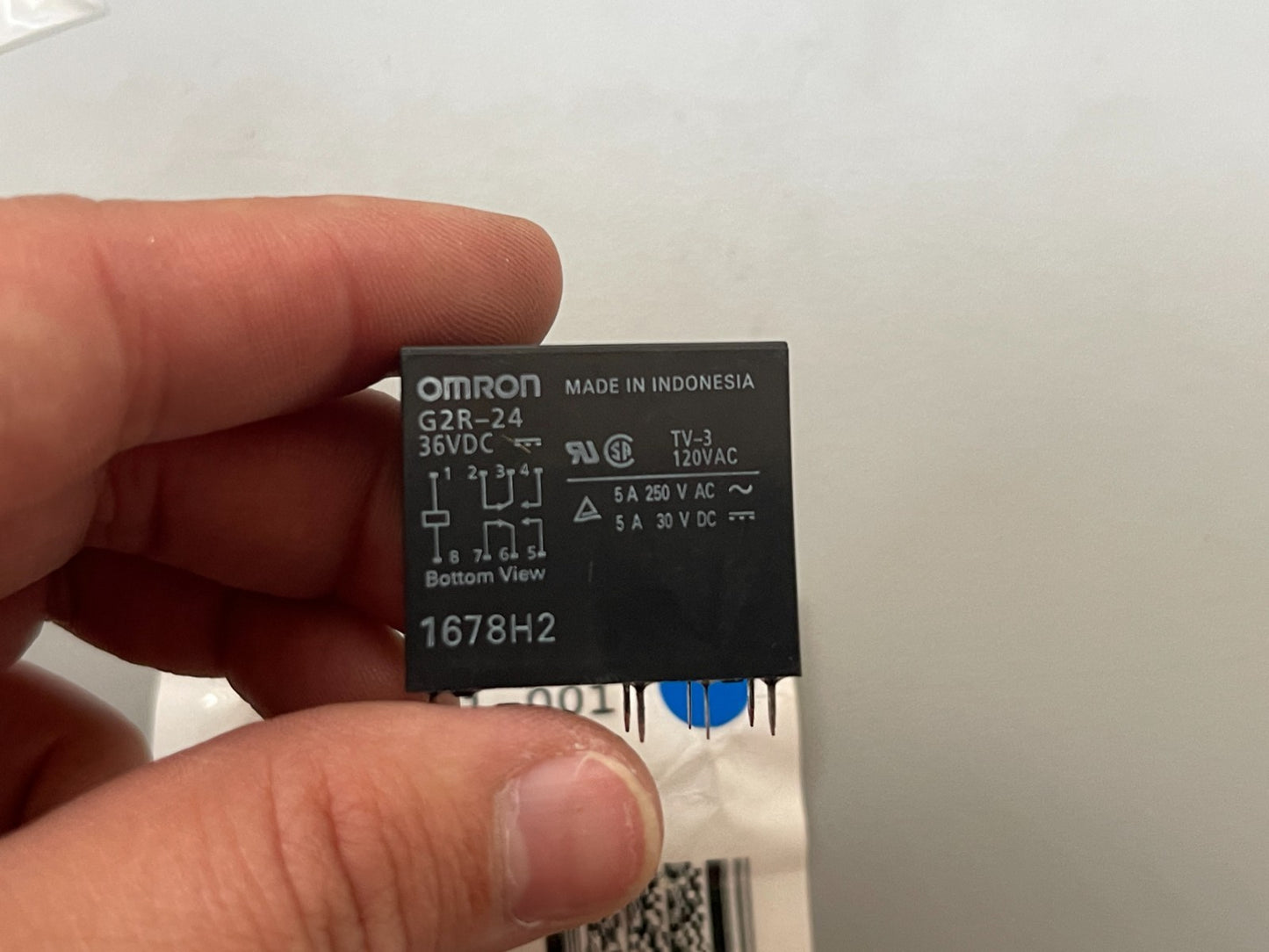 *NEW OEM* 0720 Crown 5A PCB DPDT Relay 062711-001