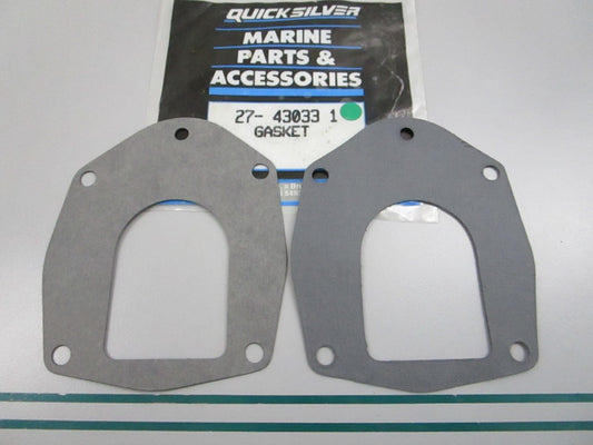 NEW OEM (LOT OF 2) 27-43033 1 Mercury Quicksilver Gasket 0810