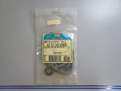 *NEW* 0810 Aqua Power Lower Gearcase Seal Kit 1777 For Evinrude 50HP 1971-74