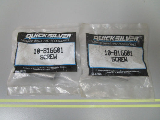 *NEW OEM* (LOT OF 2) 0810 Mercury Quicksilver Screw 10-816601