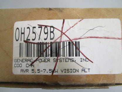 Generac 0H2579B NEW OEM AVR Voltage Regulator 5.5-7.5KW Vision Alternator 0820
