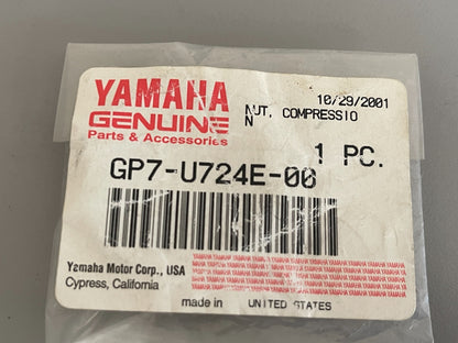 NEW OEM GP7-U724E-00-00 Yamaha Compression Nut 0810