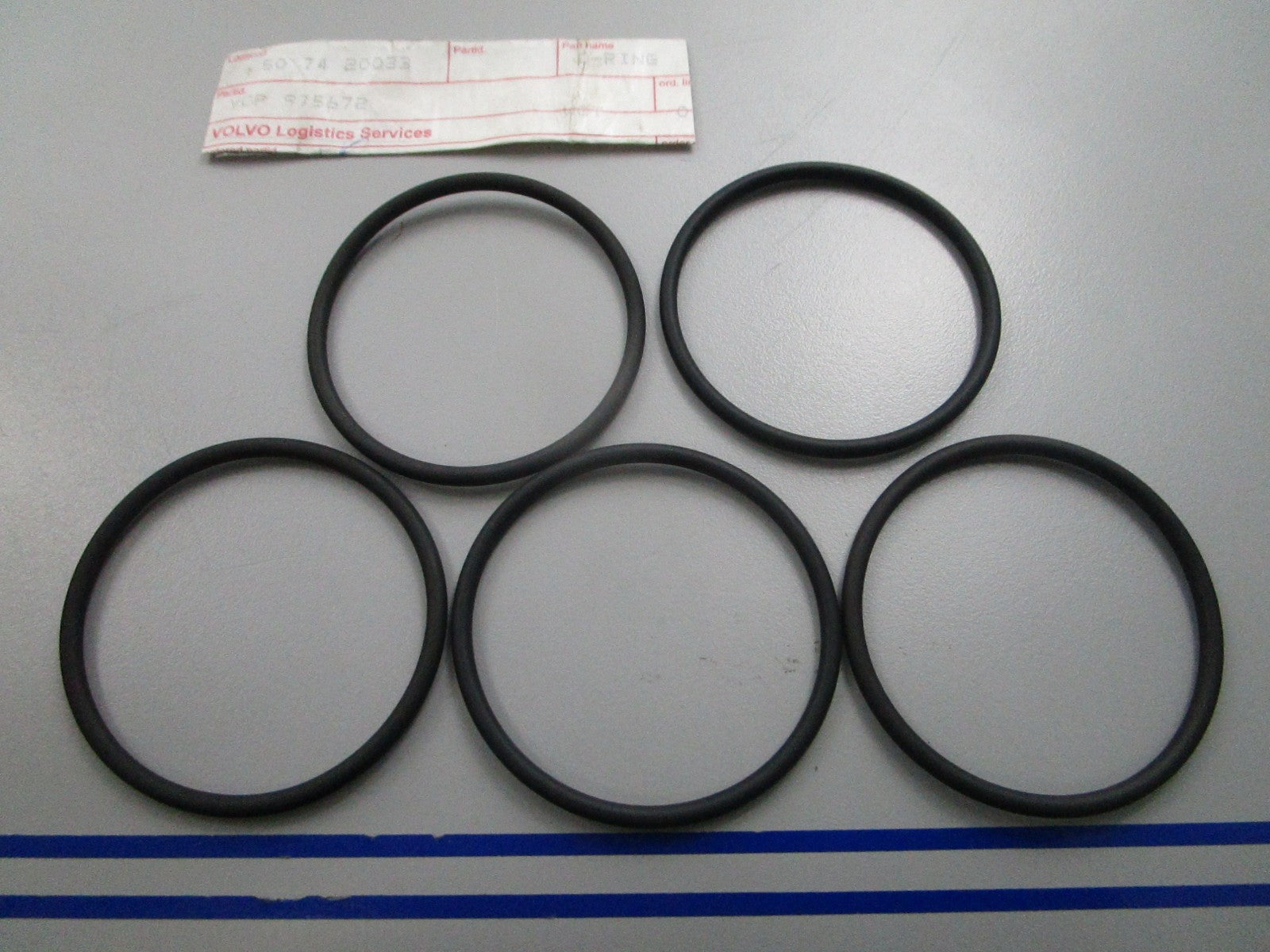 NEW OEM (LOT OF 5) Volvo Penta 975672 O-Ring 0810