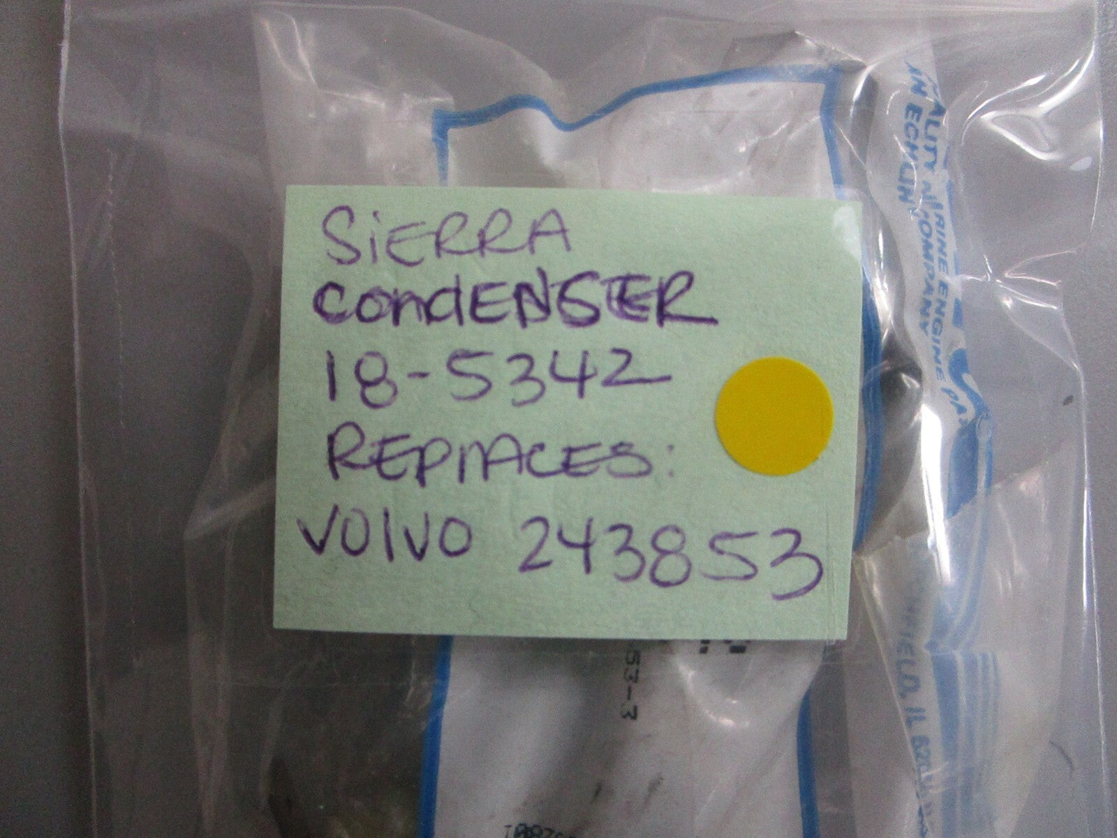 *NEW OEM* 0750 Sierra CONDENSER 18-5342 Replaces Volvo 243853