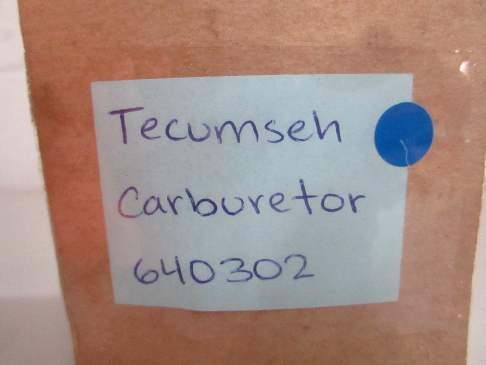 NEW OEM 640302 Tecumseh Carburetor 0820