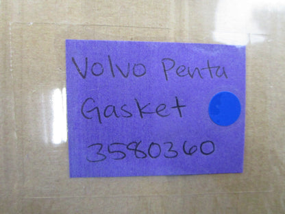 NEW OEM 3580360 Volvo Penta Gasket 0810