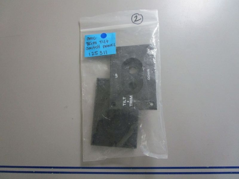 *NEW OEM* 0770 OMC Johnson Evinrude Trim Tilt Switch Panel 125311 0125311