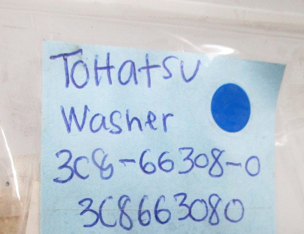 *NEW OEM* (LOT OF 2) 0810 Tohatsu Washer 3C8-66308-0 3C8663080