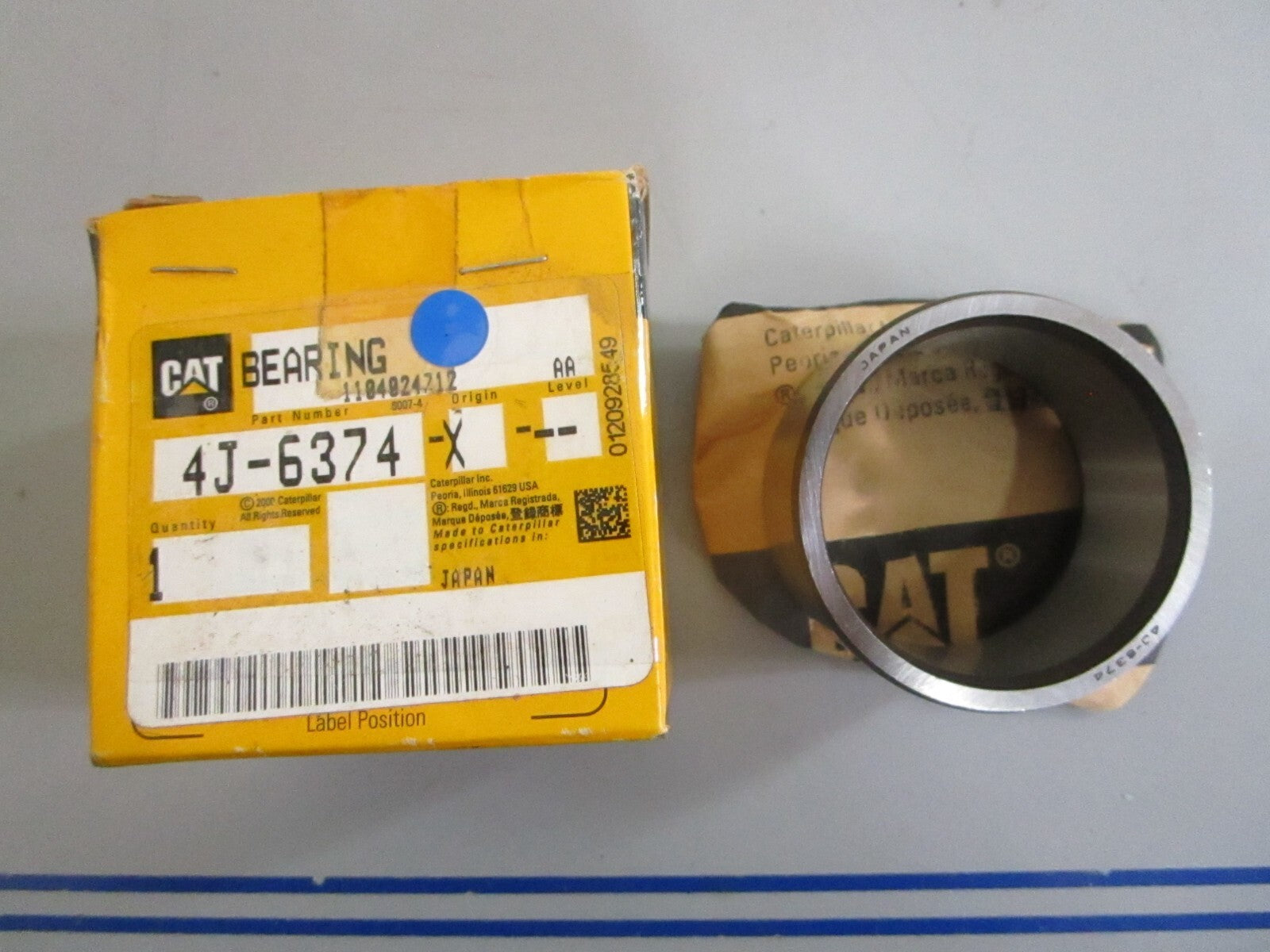 *NEW OEM* 0820 CAT Bearing 4J-6374