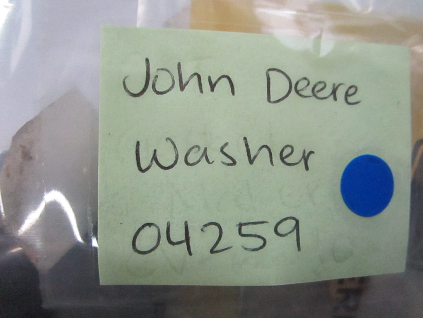 *NEW OEM* 0810 John Deere Washer 04259