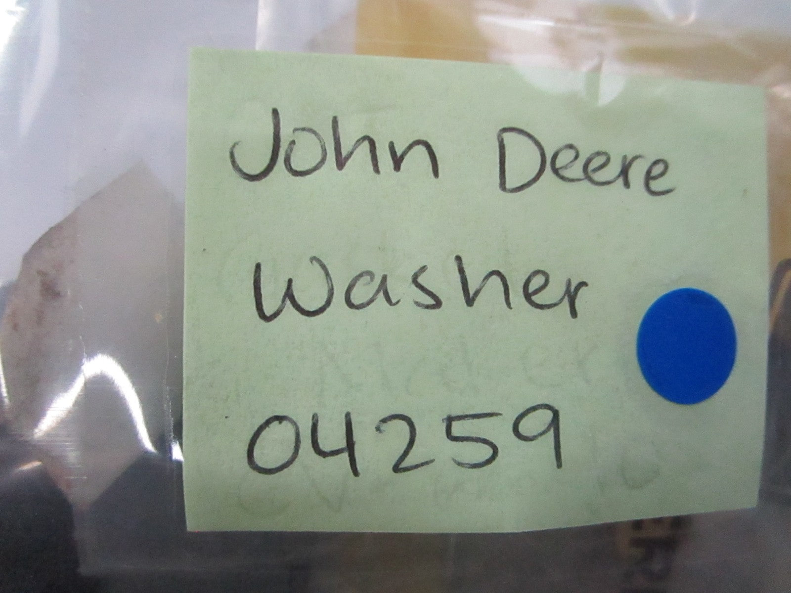 *NEW OEM* 0810 John Deere Washer 04259