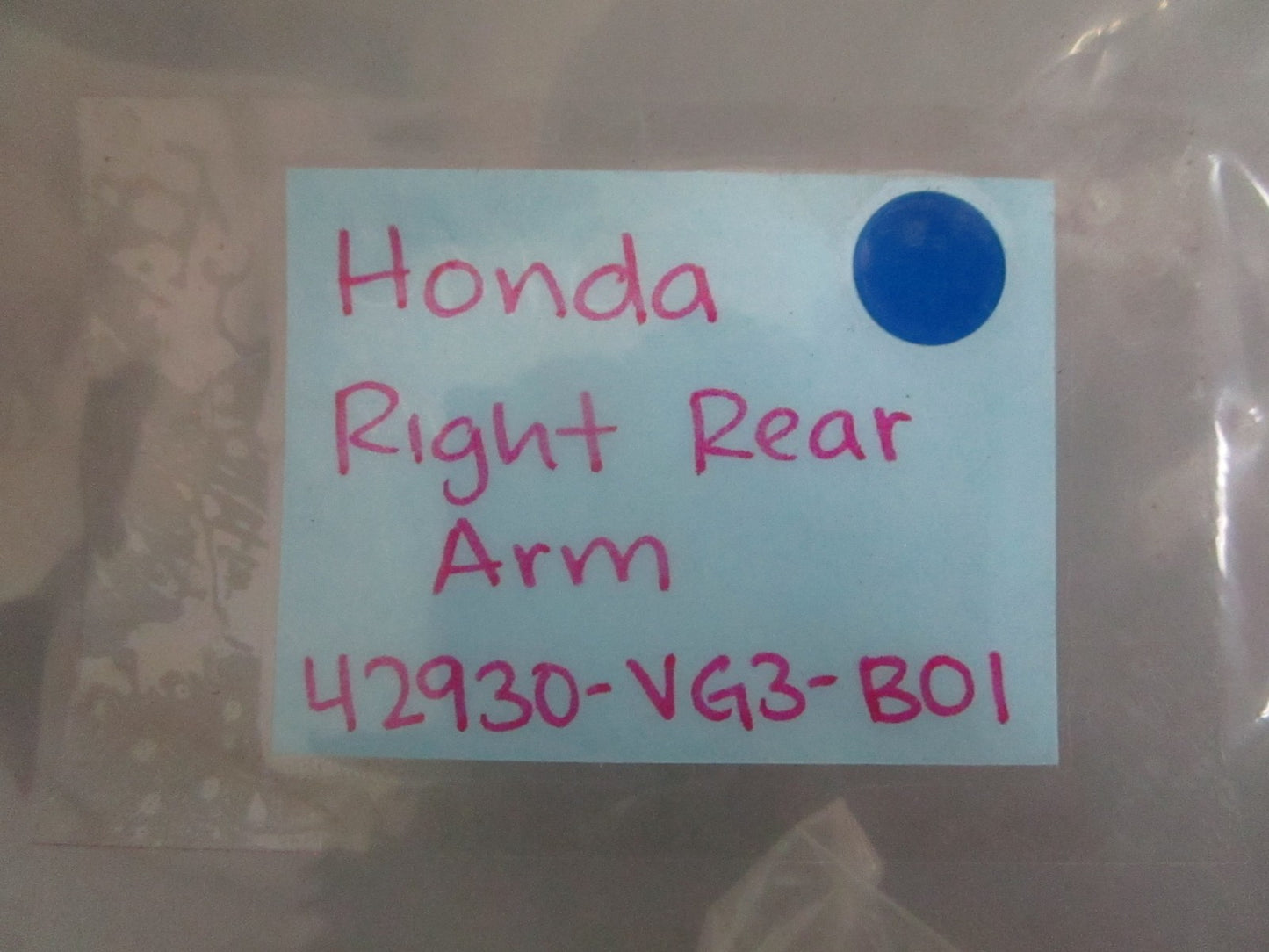 *NEW OEM* 0820 Honda Right Rear Arm 42930-VG3-B01