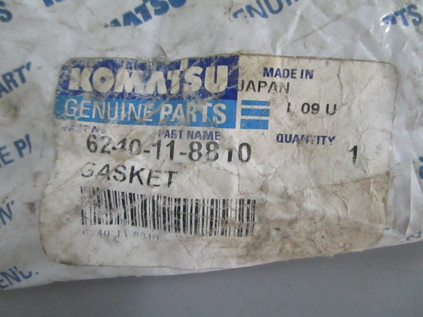*NEW OEM* 0820 Komatsu Gasket 6240-11-8810