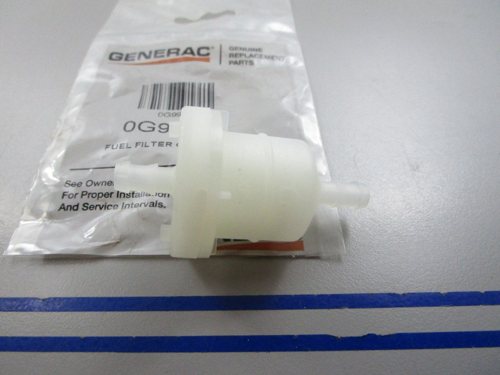 NEW OEM G19-389 Generac Fuel Filter 0810