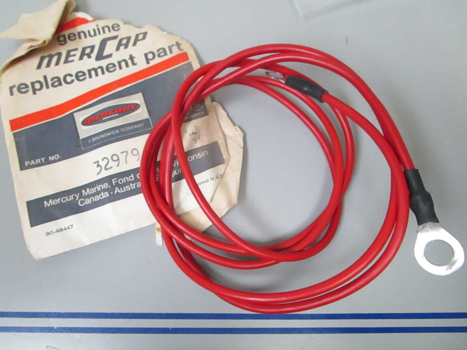 *NEW OEM* 0810 Mercury Quicksilver Battery Cable 32979