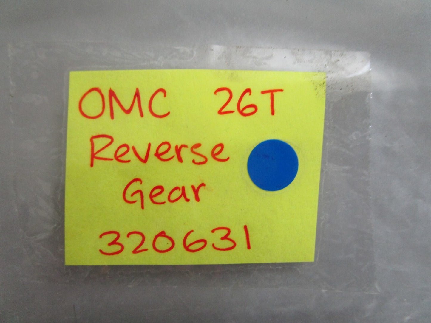 *NEW OEM* 0820 OMC Johnson Evinrude 26T Reverse Gear 320631 0320631