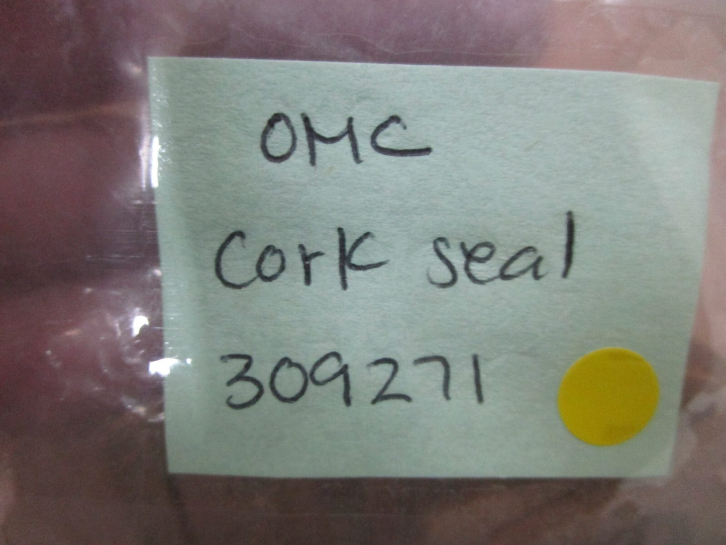 *NEW OEM* (LOT OF 2) 0750 OMC Johnson Evinrude CORK SEAL 309271 0309271