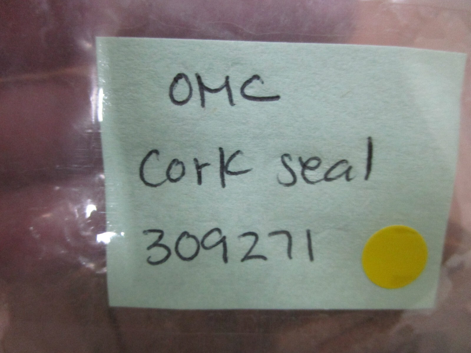 *NEW OEM* (LOT OF 2) 0750 OMC Johnson Evinrude CORK SEAL 309271 0309271